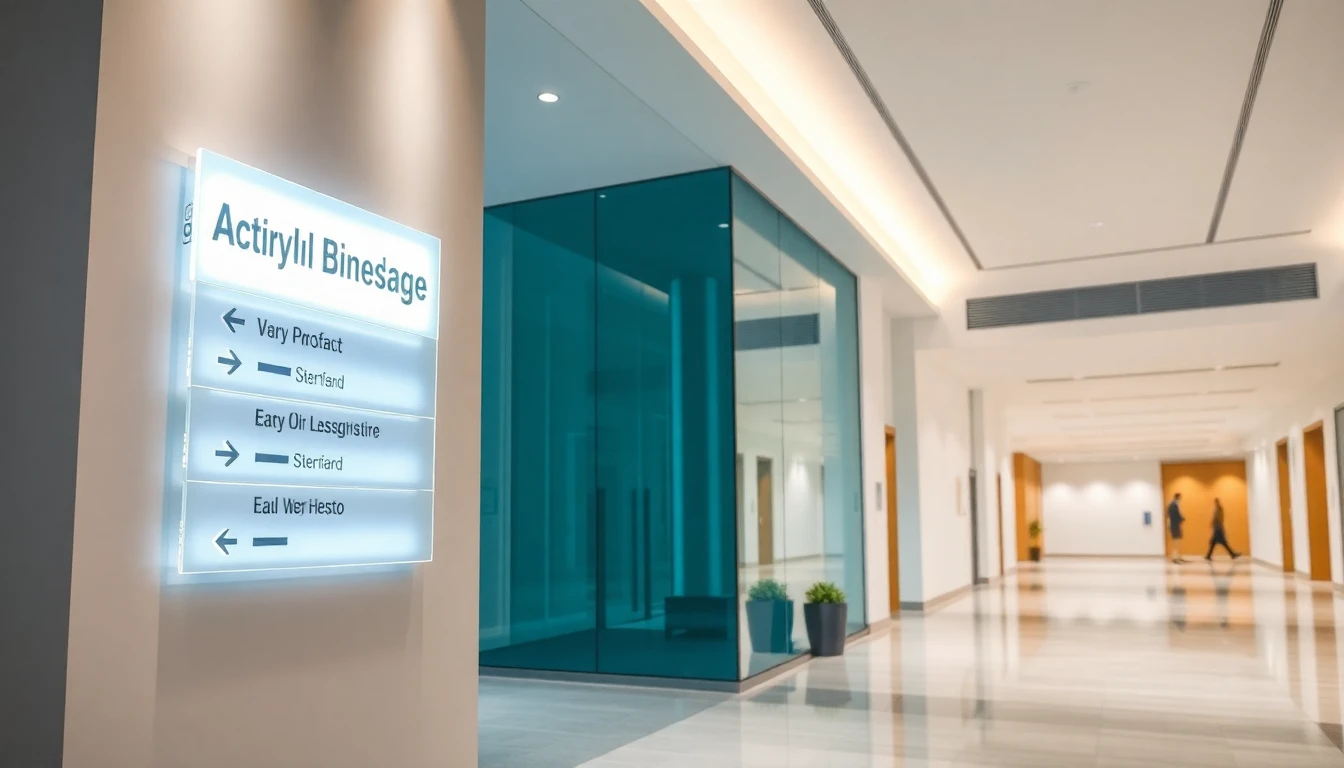 Corporate Office Wayfinding System