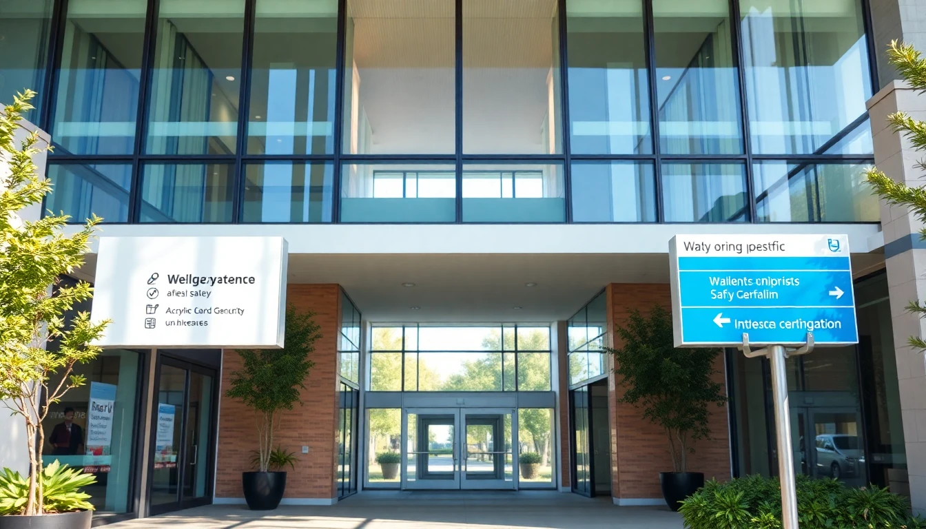 University Campus Signage