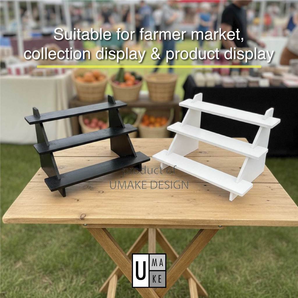 2/3/4/5 Tier BIG PVC Display Stand Animation Model Riser Rack Shelf Perfume Rack Figure Stand