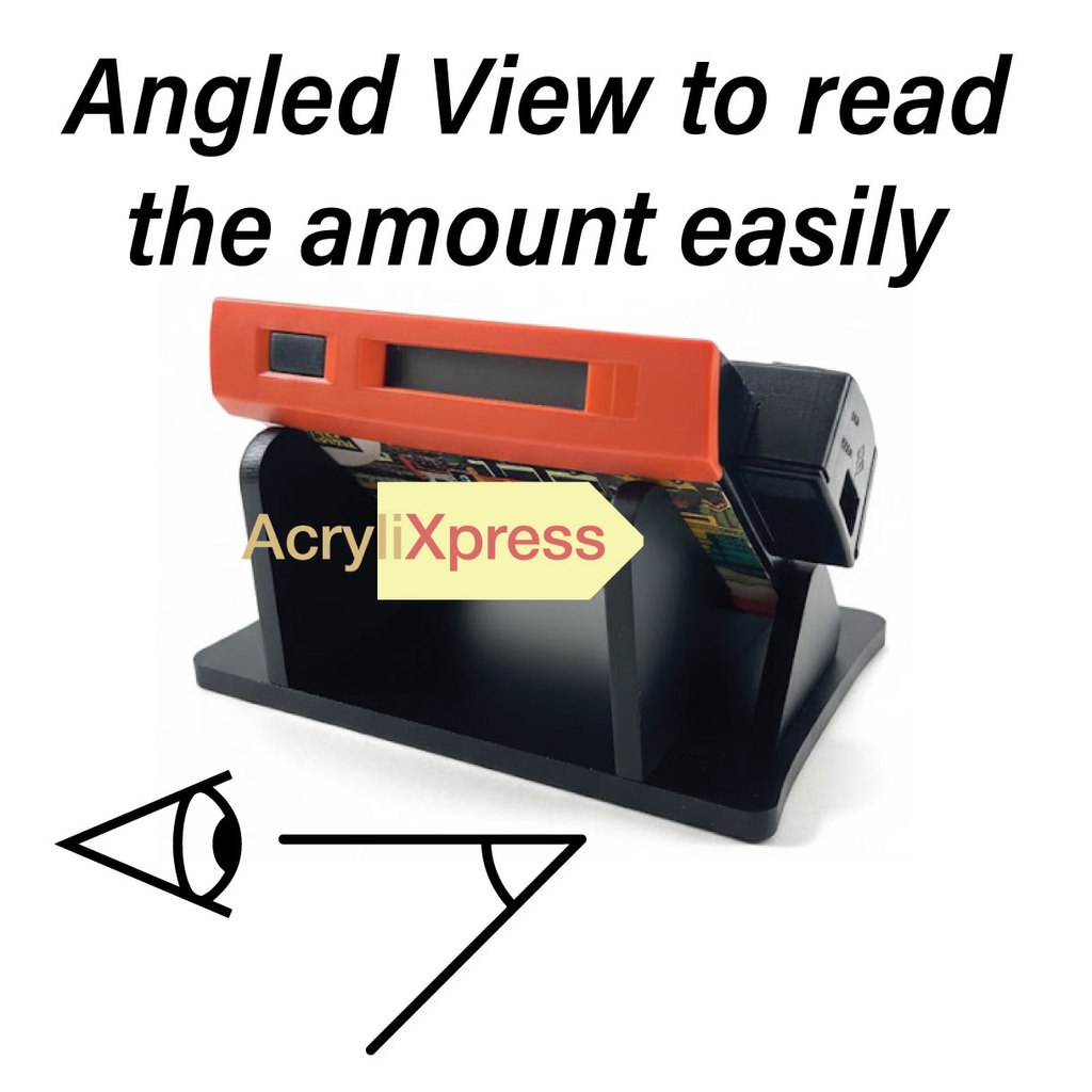 Max Tag Smart Tag Compatible Dashboard Holder Max Tag Dashboard Acrylic Holder Malaysia view 4