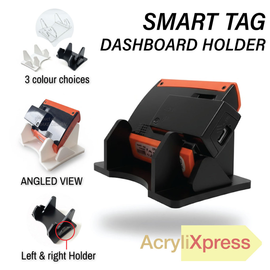 Max Tag Smart Tag Compatible Dashboard Holder Max Tag Dashboard Acrylic Holder Malaysia