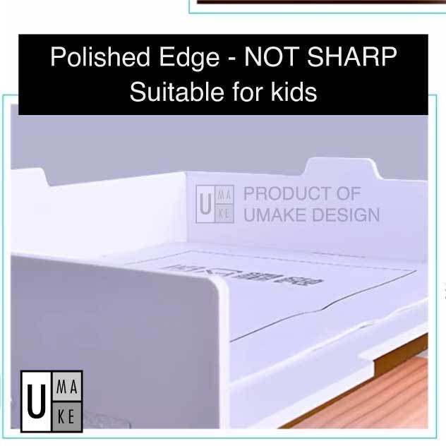 Multiple layers paper tray A4 paper tray organizer office paper rack A4 size tray RAK KERTAS view 6