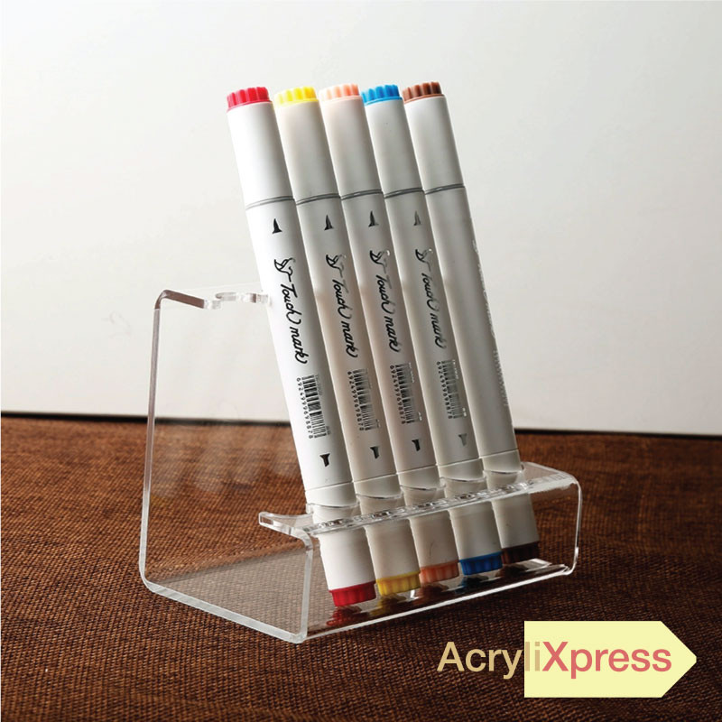 Pen display Holder Acrylic pencil shelf Pen organizer Pen Display Office Desk Organizer tool storage